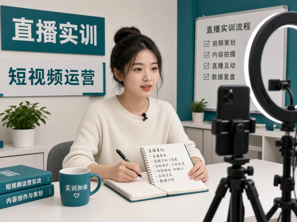 短视频与直播运营实训